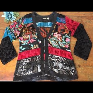 Chico’s Mandarin Jacket